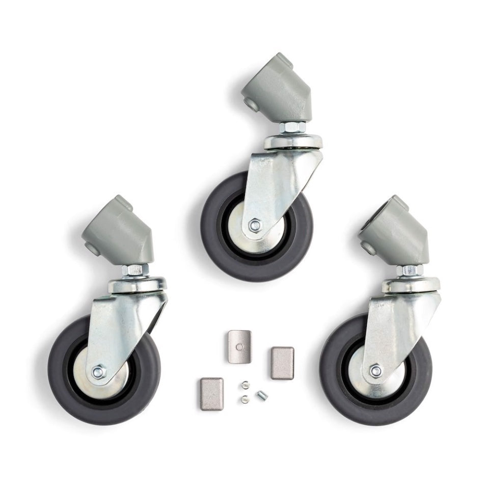 Manfrotto Wheel Set of 3 80mm without brakes and adapter for legs - 109