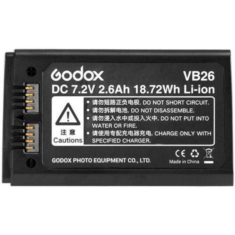 Godox spare battery VB26 for V1 and V860III plus MF-R76