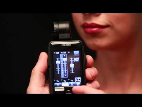 Promo video showcasing the features and benefits of the Sekonic L-478DR Litemaster Pro