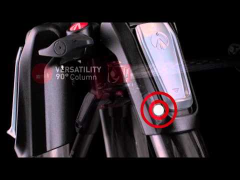 Video showing the Manfrotto 055 Aluminium 3-section Photo Tripod, With Horizontal Column (MT055XPRO3)