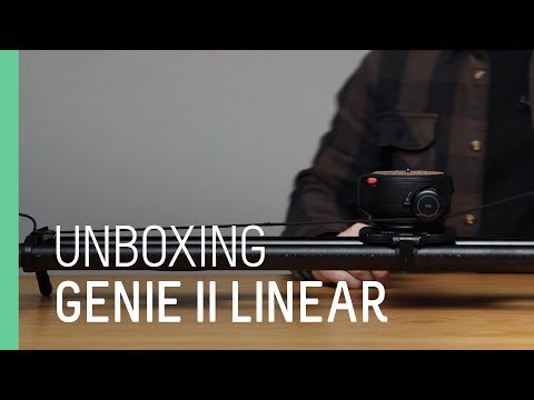 Video unboxing the Manfrotoo Syrp Genie II Ek==E=Jubear