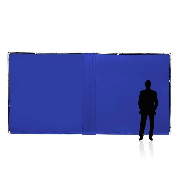 Lastolite Panoramic Background Connection Kit 2.3m Chroma Key Blue