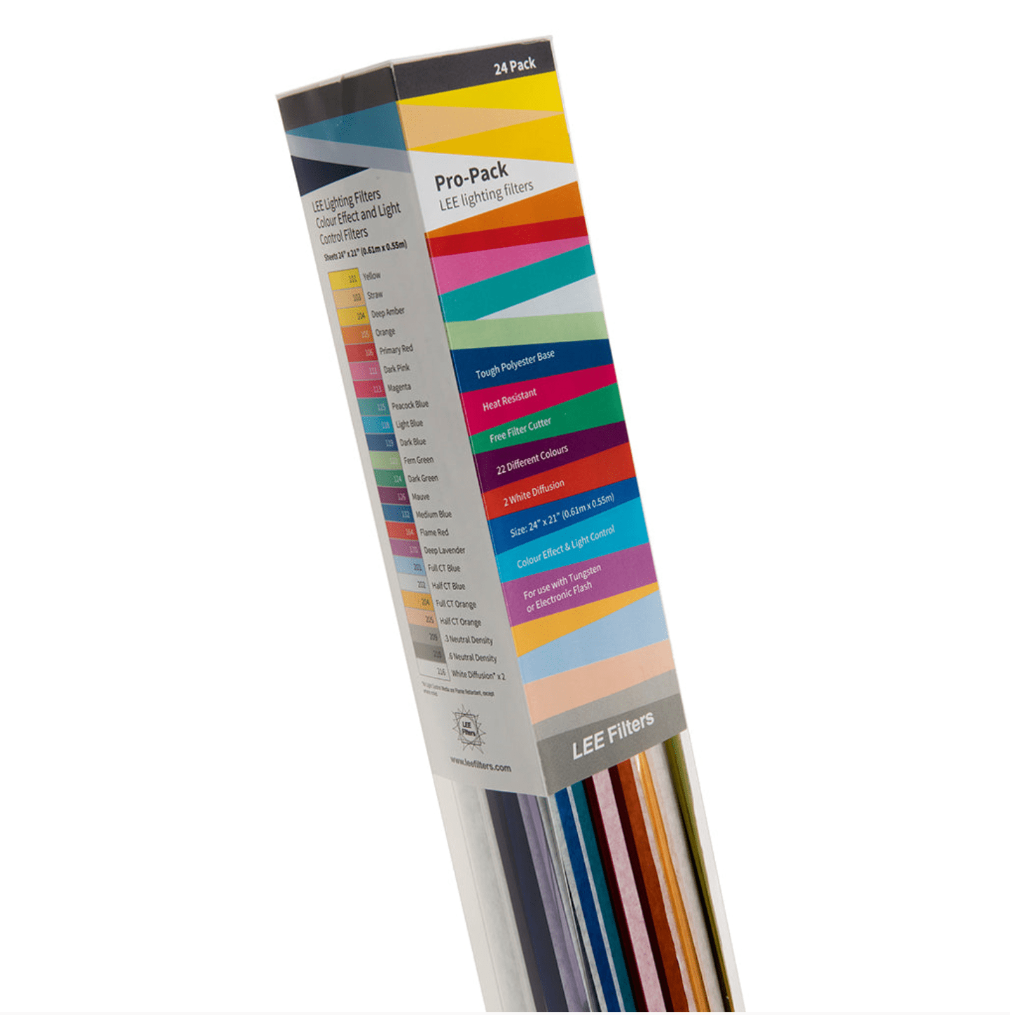 Detail of Lee Filters Pro-Pack Lighting Gels