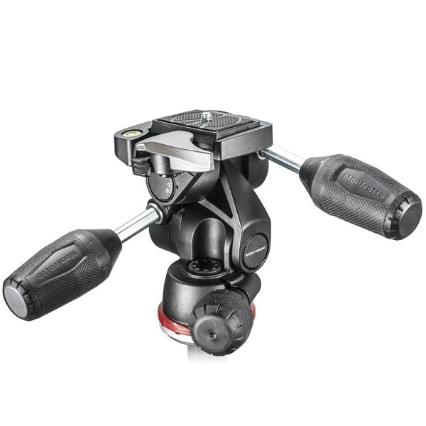 Manfrotto 3 Way head w/ RC2 in Adapto w/ retractable levers for 290 Series