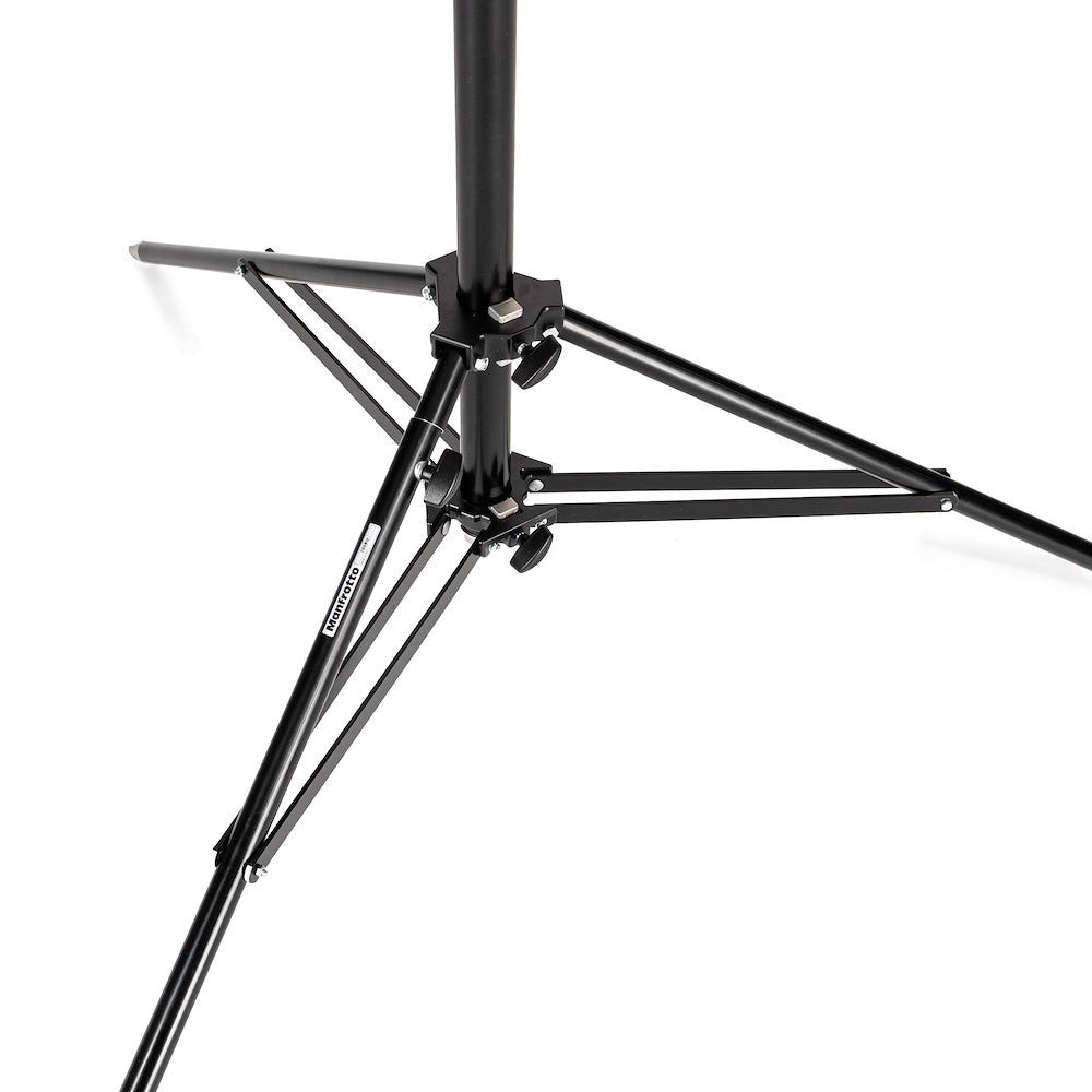 Manfrotto Black Aluminium Super Stand with Levelling Leg 269BU - 14.8' (4.5m)