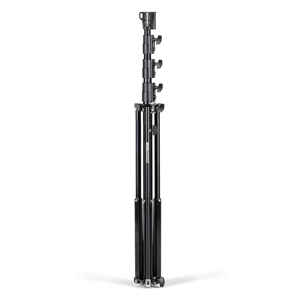 Manfrotto Black Aluminium Super Stand with Levelling Leg 269BU - 14.8' (4.5m)