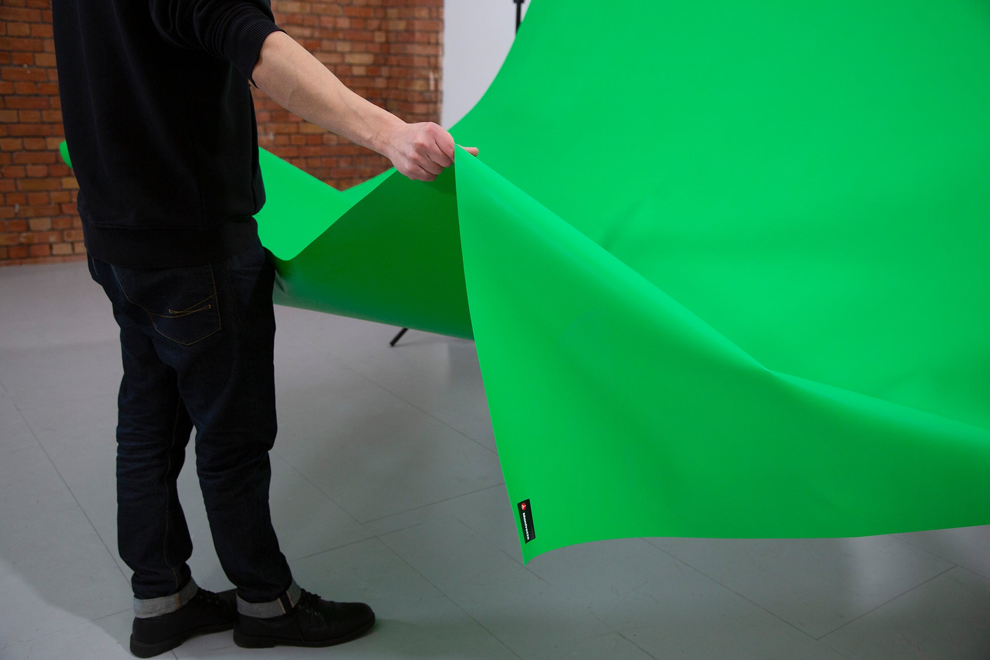 Manfrotto Vinyl Background / Floor 2.75m x 6m Chroma Key Green