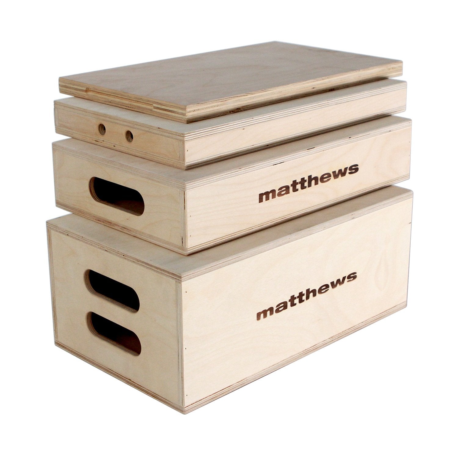 The range of Matthews Apple Boxes