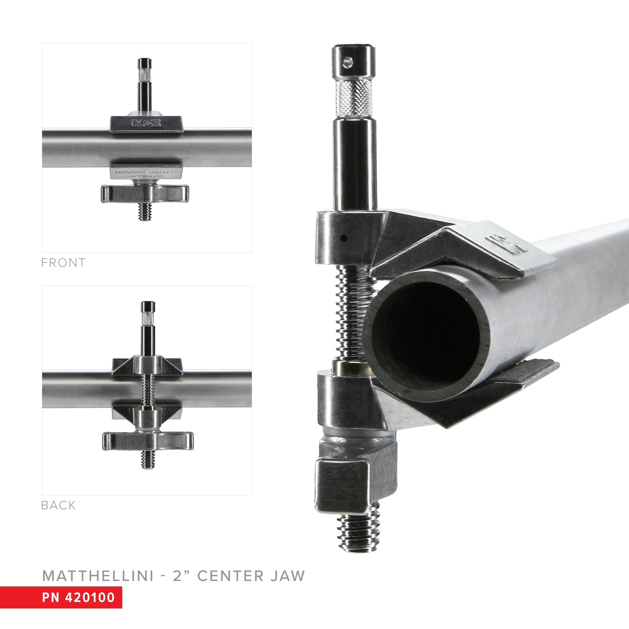 Matthews Matthellini Clamp - 2" Centre Jaw