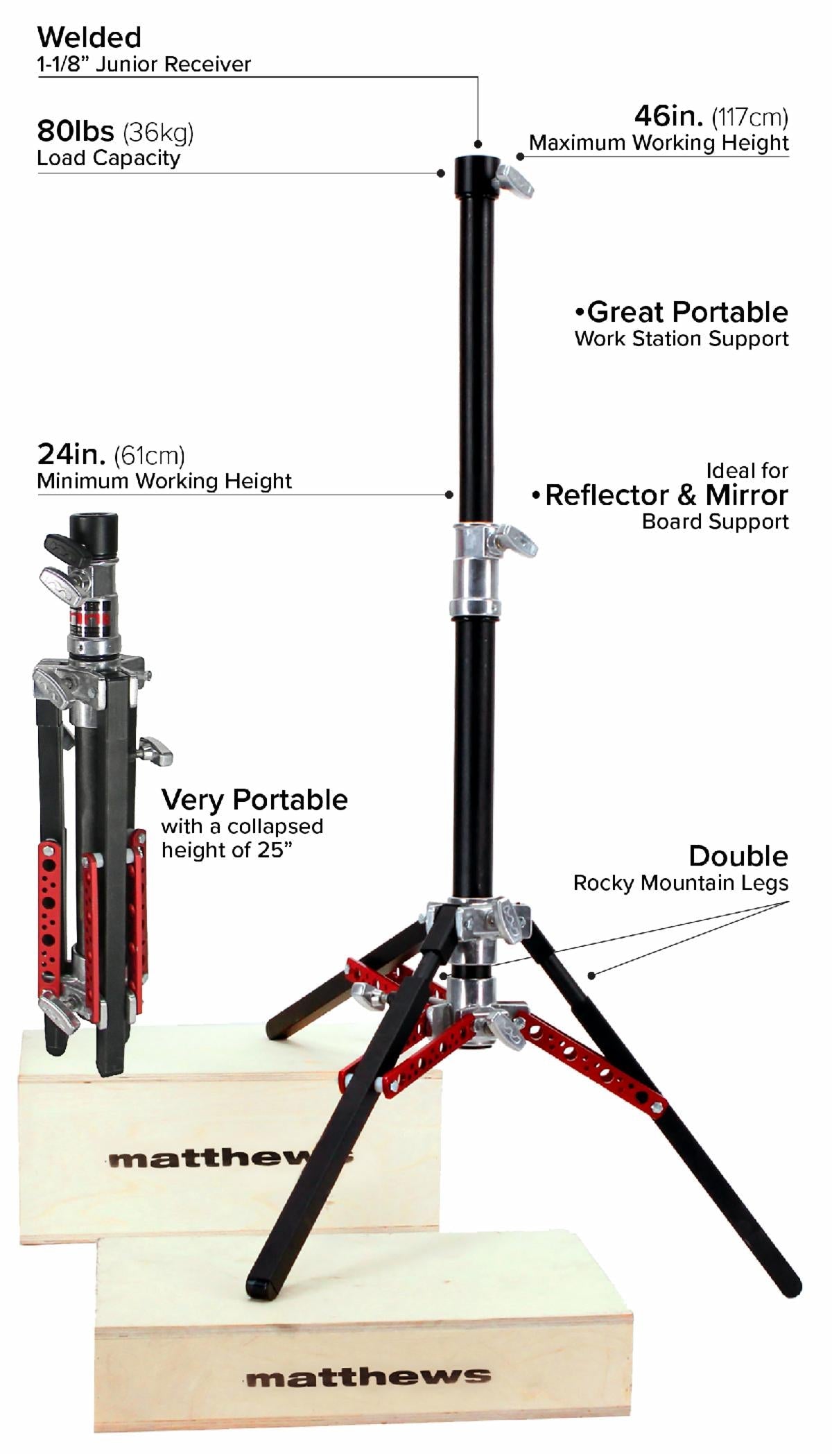 Matthews Slider Stand - 3.8' (1.2m)