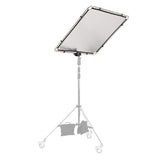Manfrotto Pro Scrim All In One Kit 1.1x1.1m Small held on a ghosted stand