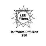 Lee Filters Rolls - 250 Half White WIDE Diffusion Roll - 7.62m x 1.52m (25' by 60")