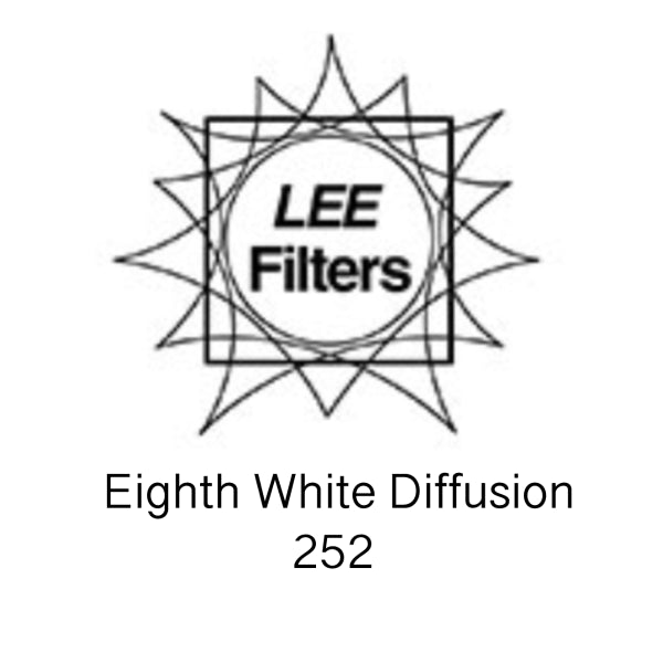 Lee Filters Rolls - 252 Eighth White Diffusion - 7.62m x 1.22m (25' x 48")