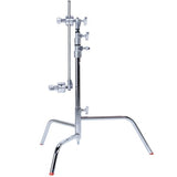 Matthews Hollywood Chrome 20" C+Stand with Detachable Turtle Base, Grip Head and 20" Arm - 5.25' (1.6m)