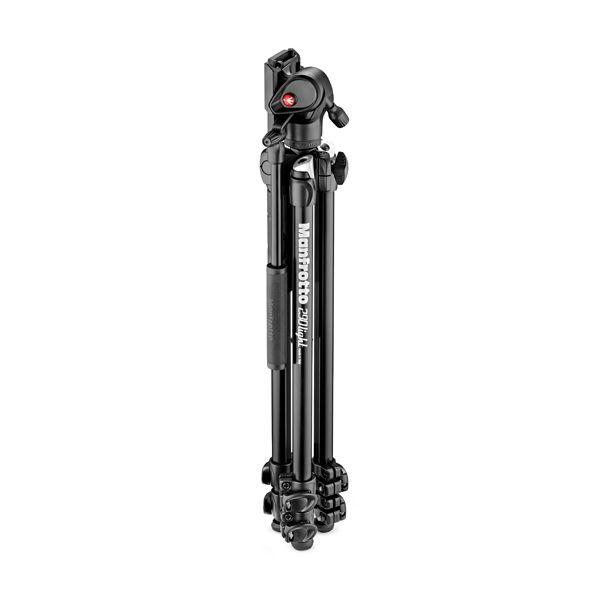 Manfrotto 290 Light Kit with Aluminium Tripod and MVH400AH Befree Live Fluid Head