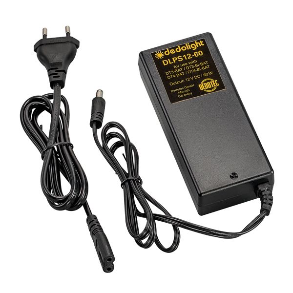 Dedolight Mains Power Supply for DT3 and DT4 (12V, 60W)