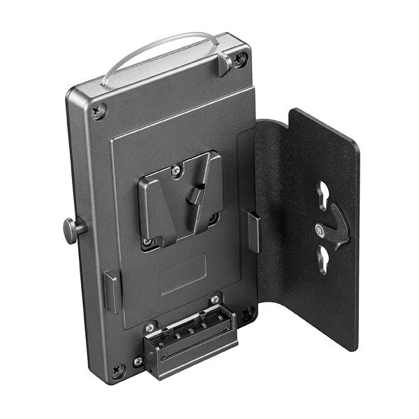 Dedolight Belt Adapter for V-Mount Batteries with Holding Plate for DT4/DT7 Power Supplies, D-TAP Power Out Socket