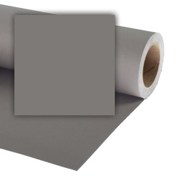 Colorama 1.35 x 11m (53" x 36ft) Mineral Grey Background Paper