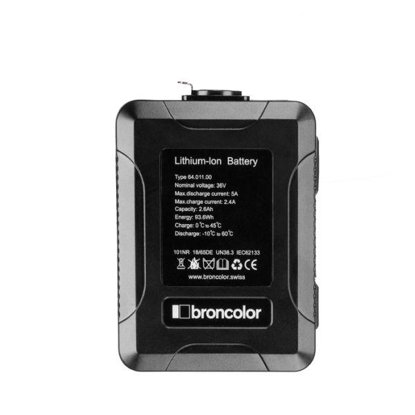 Broncolor F160 Li-Ion Battery 36 V XLR