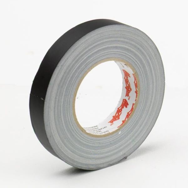 MagTape Matt 500 Black Matte Gaffer Tape - 25mm x 50m