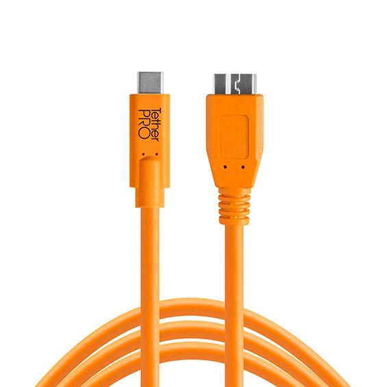 Tether Tools TetherPro USB-C to 3.0 Micro-B - 15′ (4.6m)