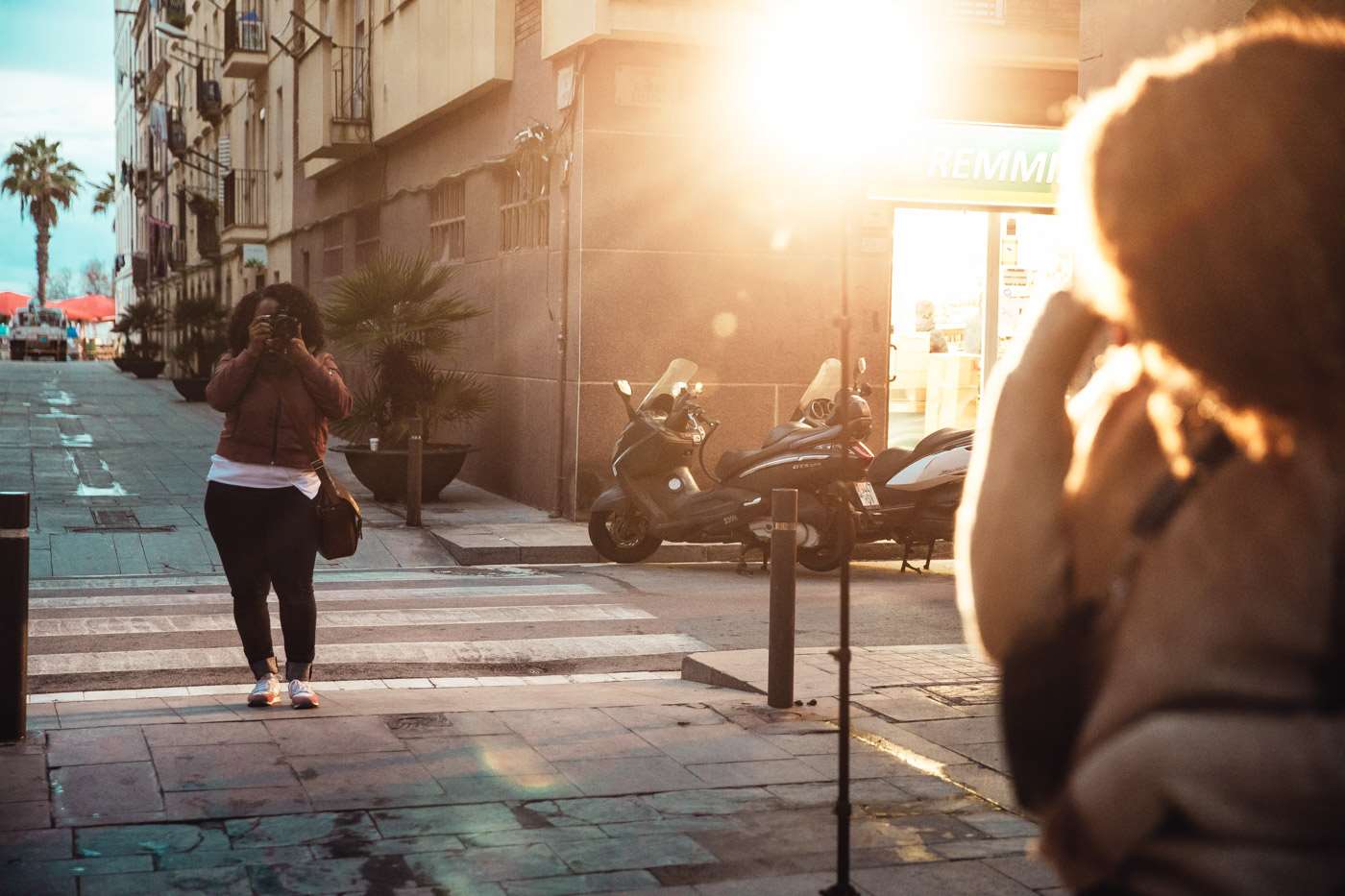 The Profoto Connect being used on a location photo shoot