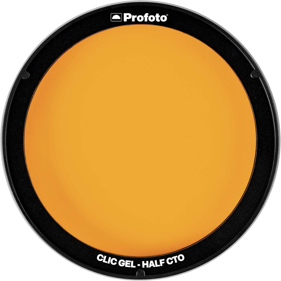 Profoto Clic Gel Half CTO.