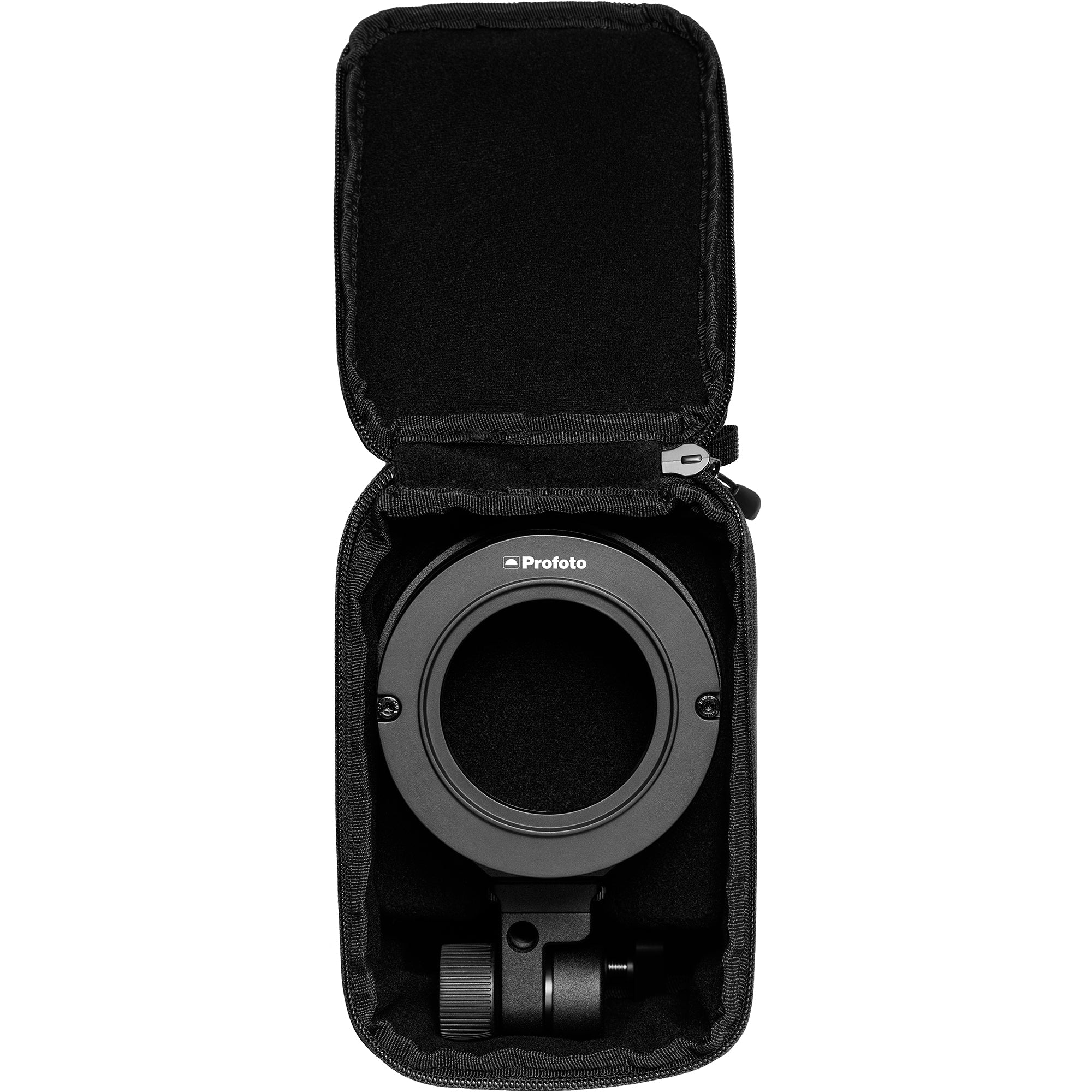 The Profoto OCF Adapter II shown in its case