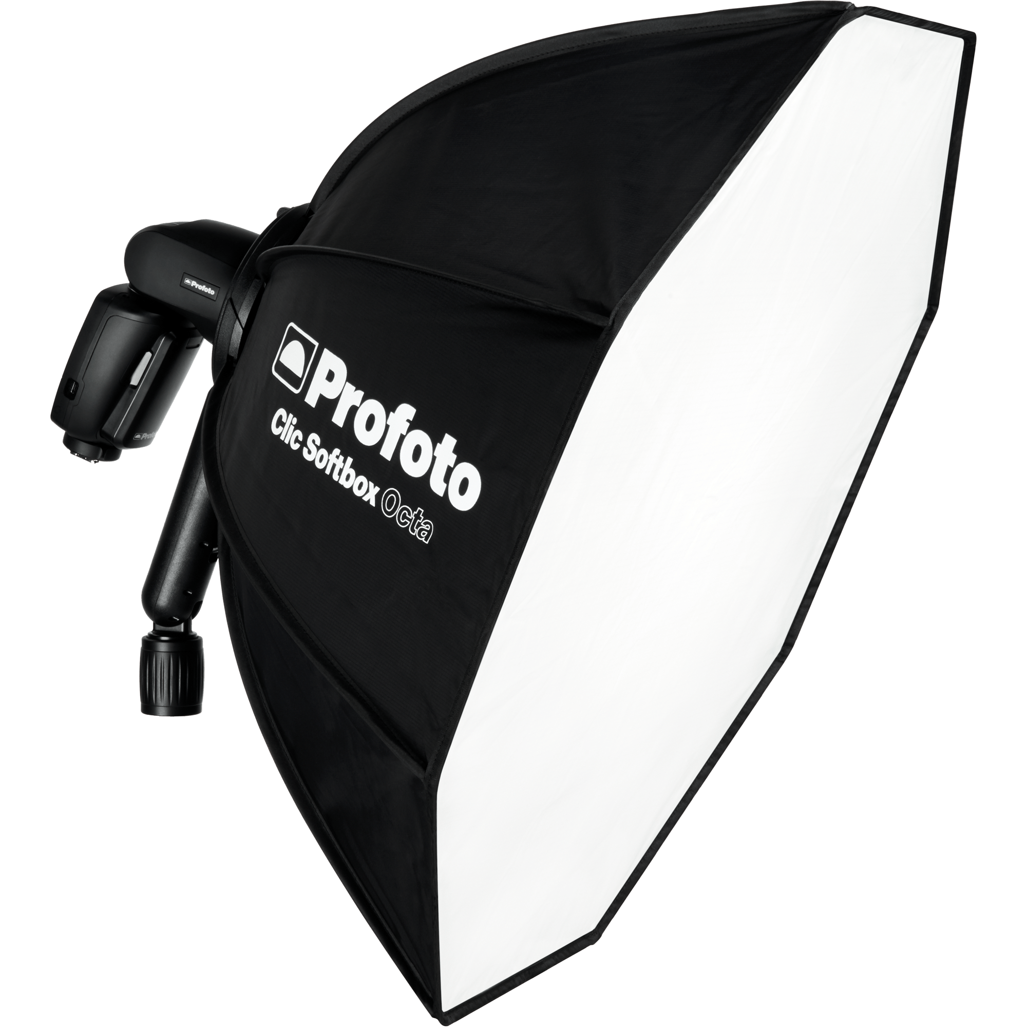 Side View Of Profoto Clic Softbox Octa