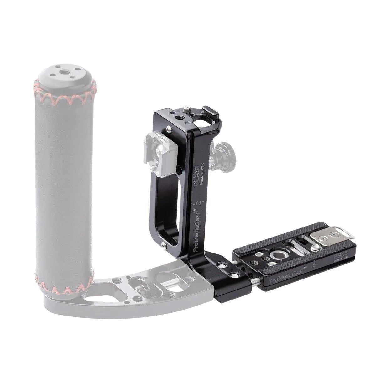 Promediagear PLX3T Universal Arca-Swiss L-Bracket for DSLR and Mirrorless Cameras with Articulating LCD screens